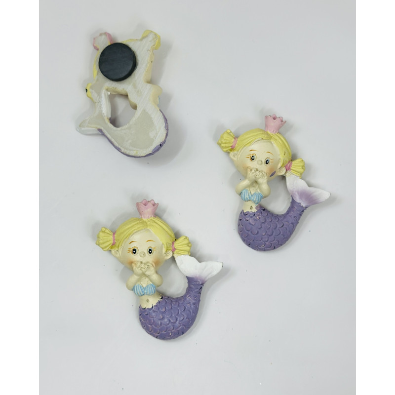 حورية البحر مغناطيس ليلكي