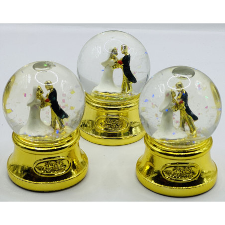 بلورة عريس وعروس ذهبي 2