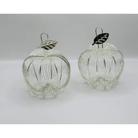 علبة تفاحة معدن