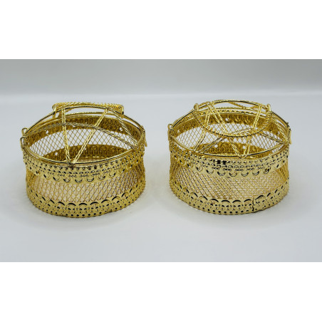 علبة مدور معدن